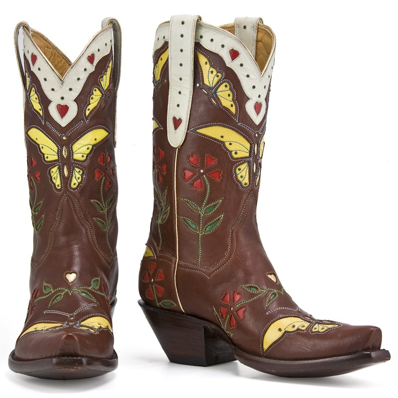 Butterfly Cowboy Boots