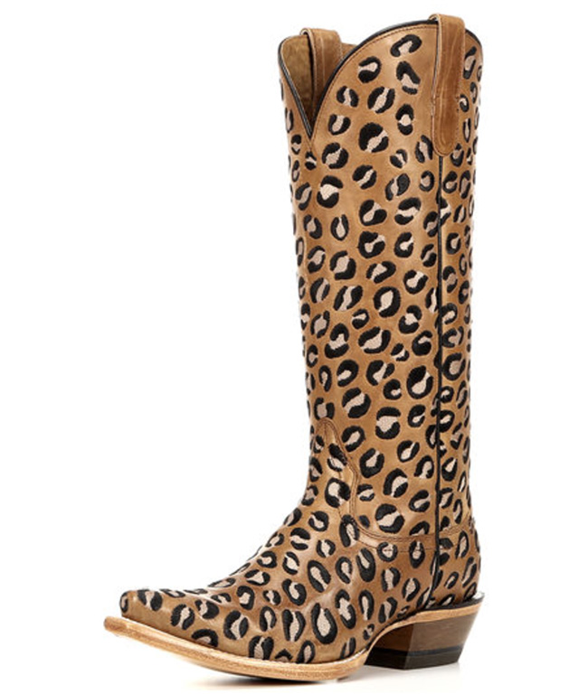 leopard cowboy boots