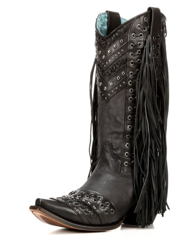 3 Pairs of Corral Fringe Boots You Need 