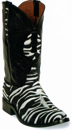 animal print western boots
