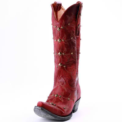 Red Old Gringo cowboy boots