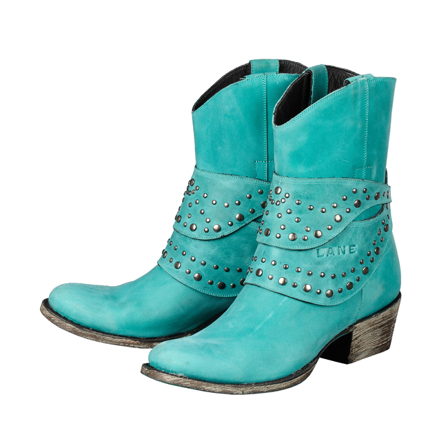 Talah in Turquoise by Lane Boots | Horses & Heels