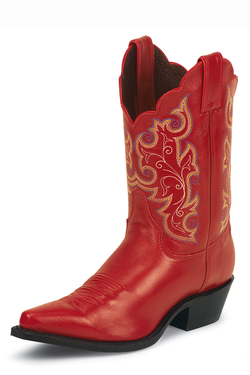 Red Justin Classic Cowboy Boots » Horses & Heels