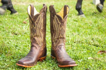 Langston's Justin Boot Giveaway | Horses & Heels