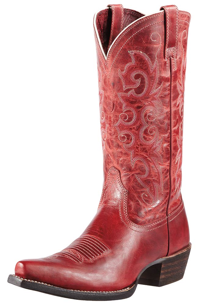 Firey Red Cowboy boot