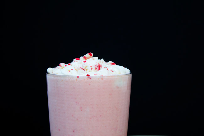 holiday peppermint shake