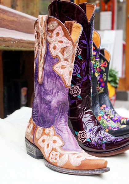 Beautiful Boots: Purple Edition | Horses & Heels