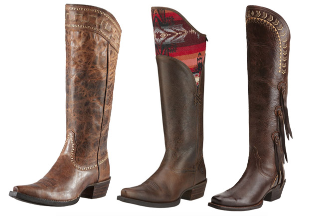 3 Pairs of tall and affordable Ariat boots for fall