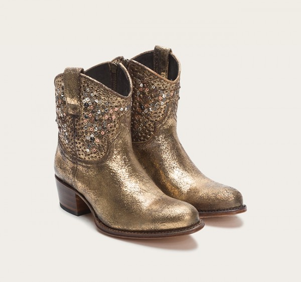 Metallic Cowboy Boots for the Holidays from Frye - Horses & Heels