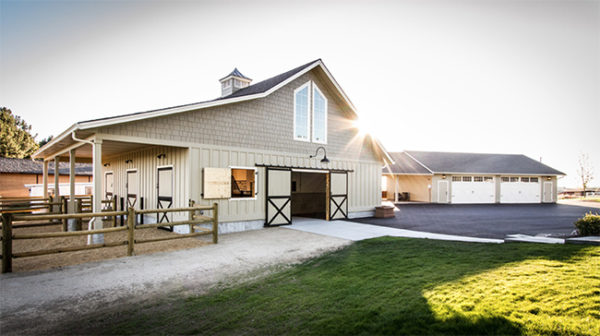 Stable Style: Impressive 3 Stall Barn - Horses & Heels