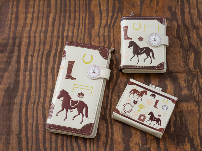 Adorable equestrian print accessories
