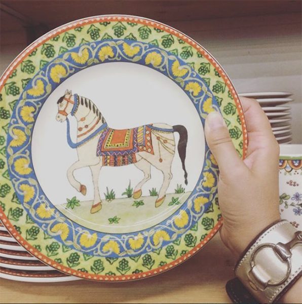 Equestrian Dinner Plates - Set of 4 main image 0