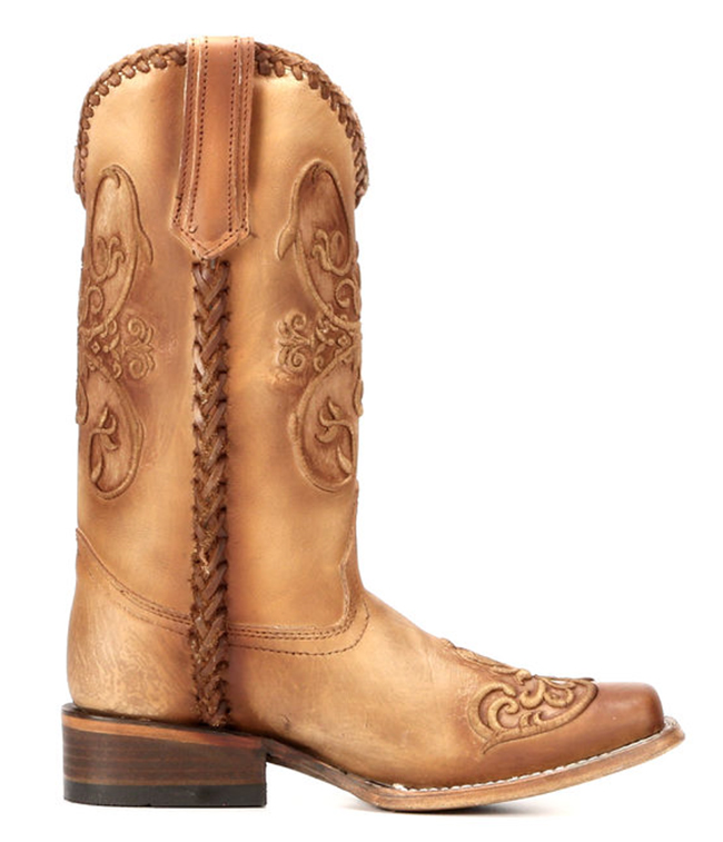 Corral brown cowboy boots