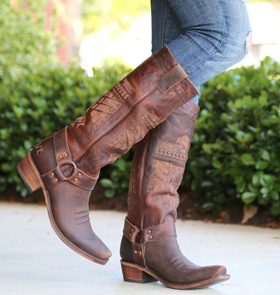 Sale Alert Junk Gypsy Boots Horses Heels   Junk Gypsy By Lane She Who Is Brave Boots 568x600 