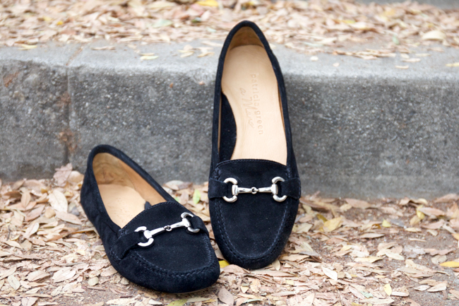 suede snaffle loafers