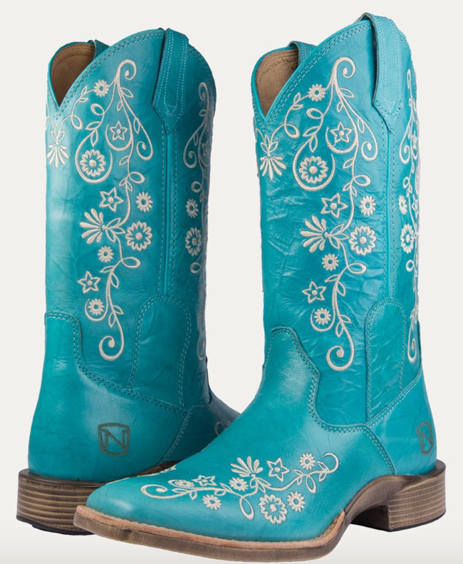 turquoise Noble Outfitters all-round cowboy boots
