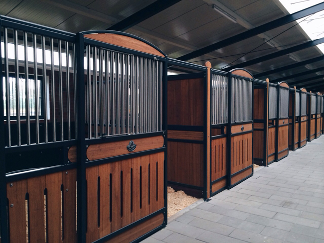 Stable interior at Westphalian Stables