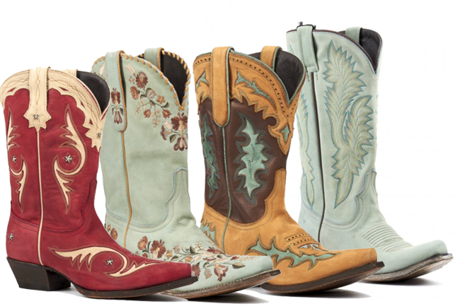 4 pairs of new cowboy boots from Liberty Boot Company
