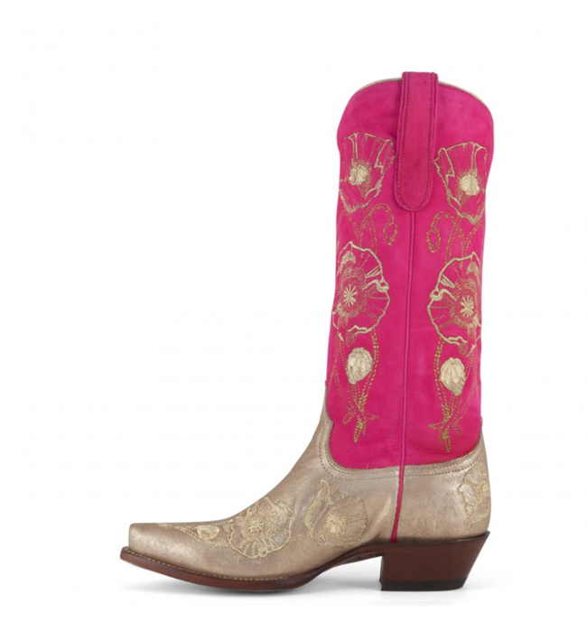 pretty pink cowboy boots under $250