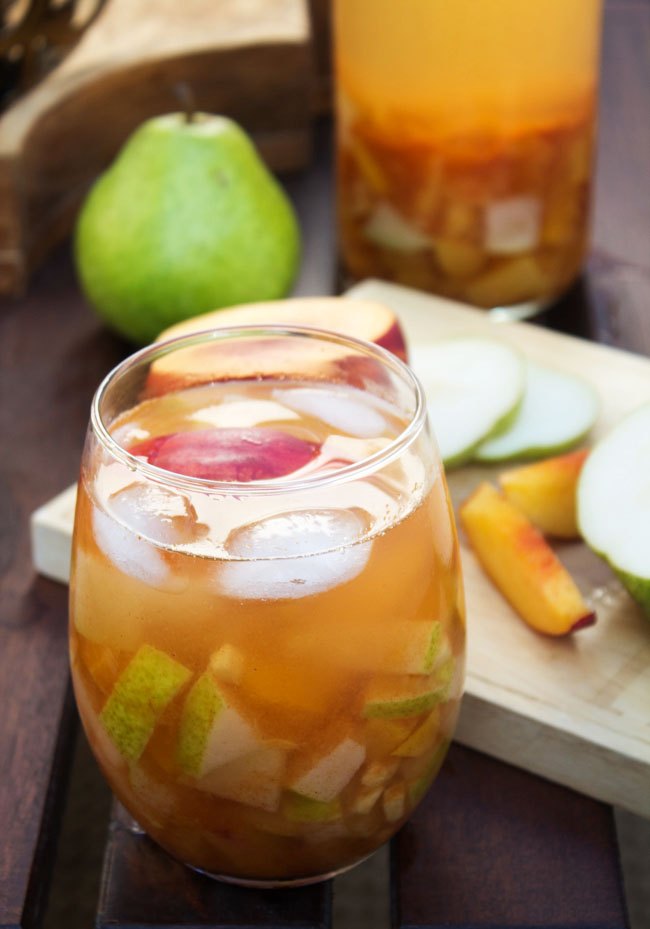 Transition into fall with this delicious sangria