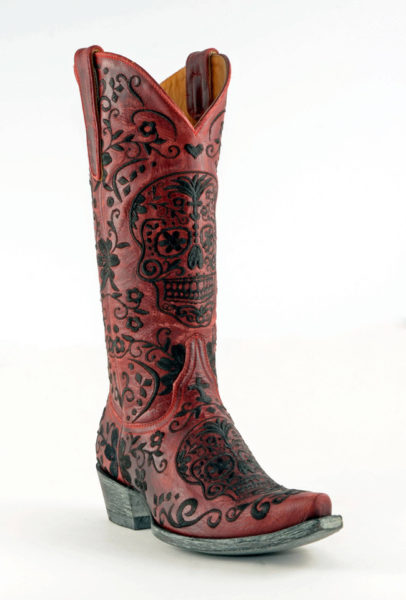 Old Gringo Klak Boots in Vesuvio Red - Horses & Heels