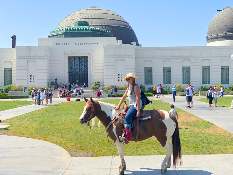 Riding to the Griffith Observatory