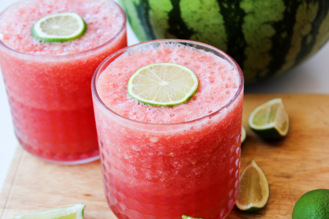 delicious summer watermelon limeade