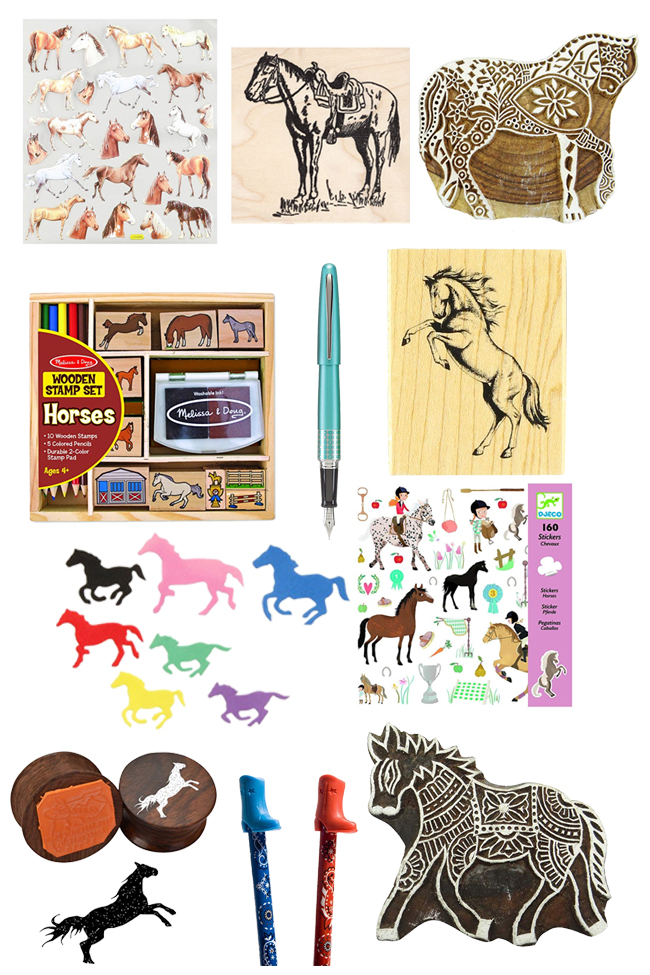 fun art supplies for young equestrians