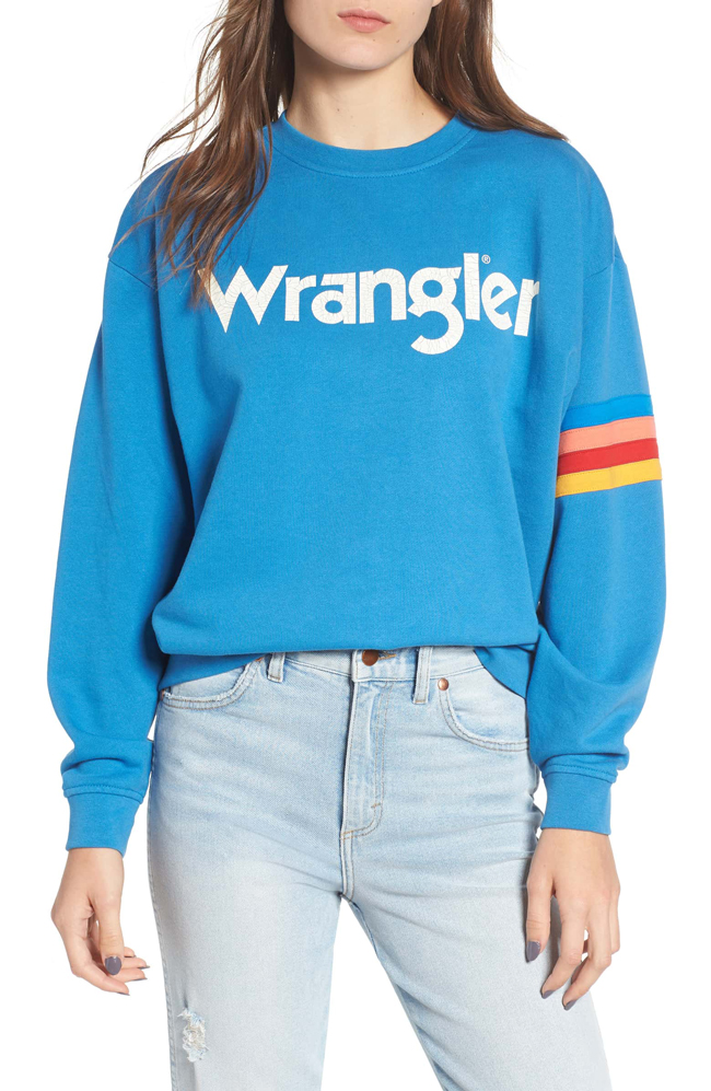 Wrangler kabel graphic sweatshirt
