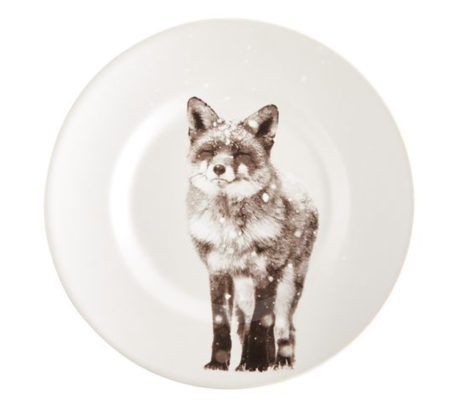 Fox salad plate