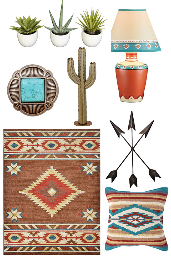 Southwest home decor and decorating ideas