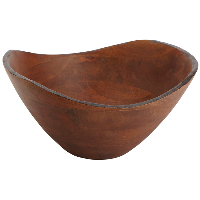 wooden serving bowl 
