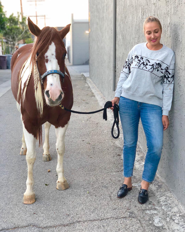 equestrian street style with Horses & Heels