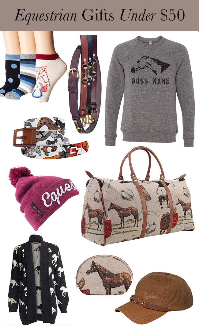 Fashionable equestrian gifts under $50