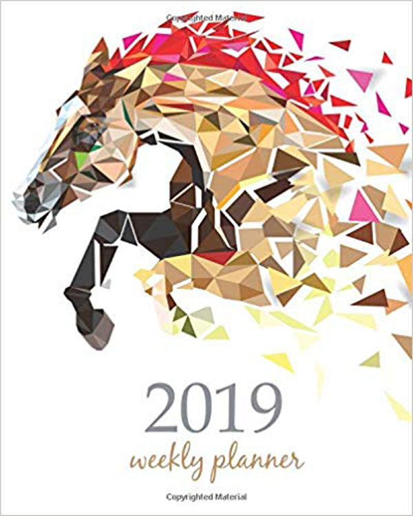 2019 weekly horse planner