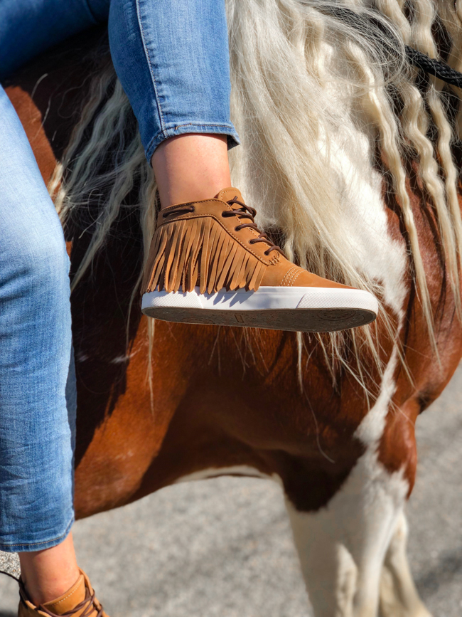 Fun Fringe Kicks with Western Style - Horses & Heels
