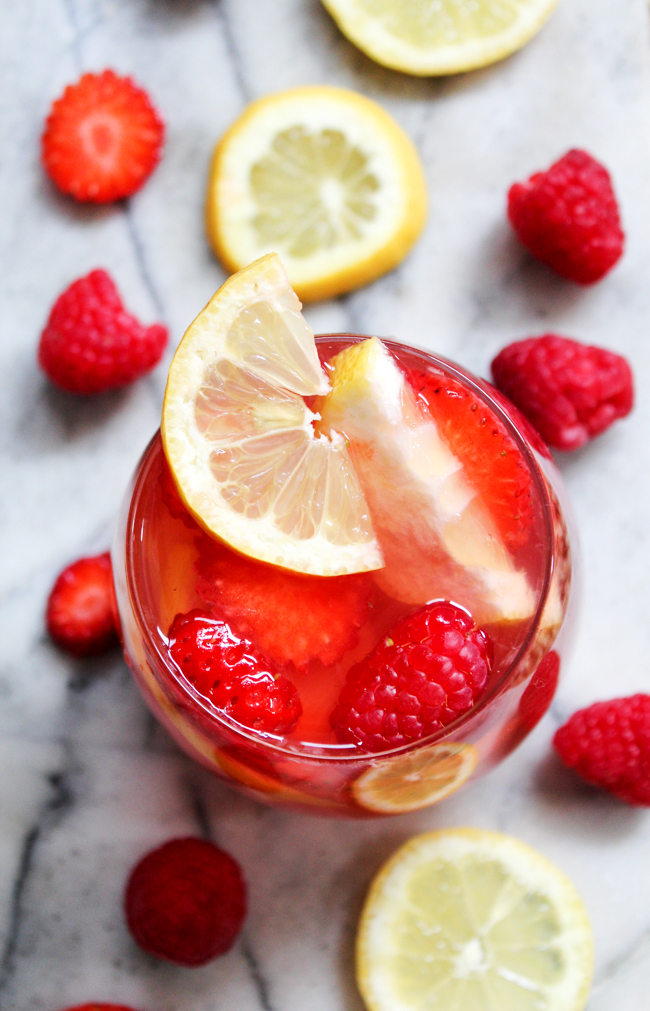 The Best Rosé Sangria Recipe - Horses & Heels