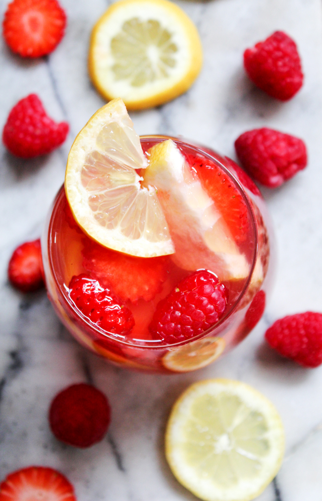 Rosé sangria recipe