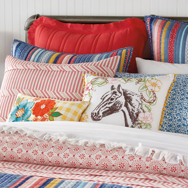 new pillows for spring! 