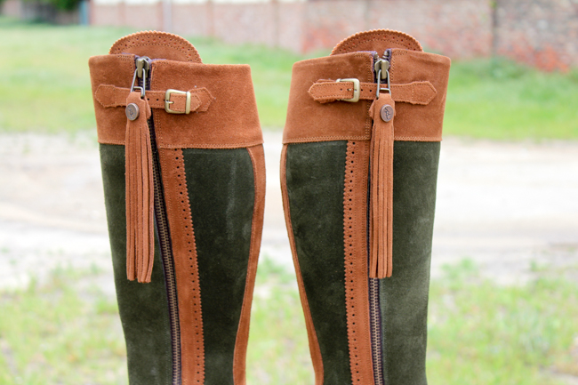 Spanish Riding Boots - with tassels
