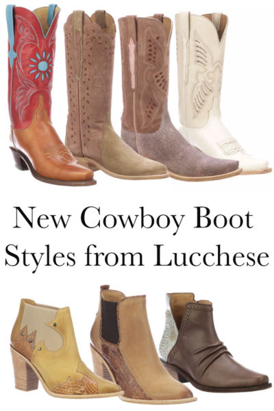 New Cowboy Boot Styles from Lucchese - Horses & Heels