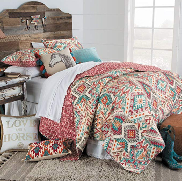 Southwest quilted bedding