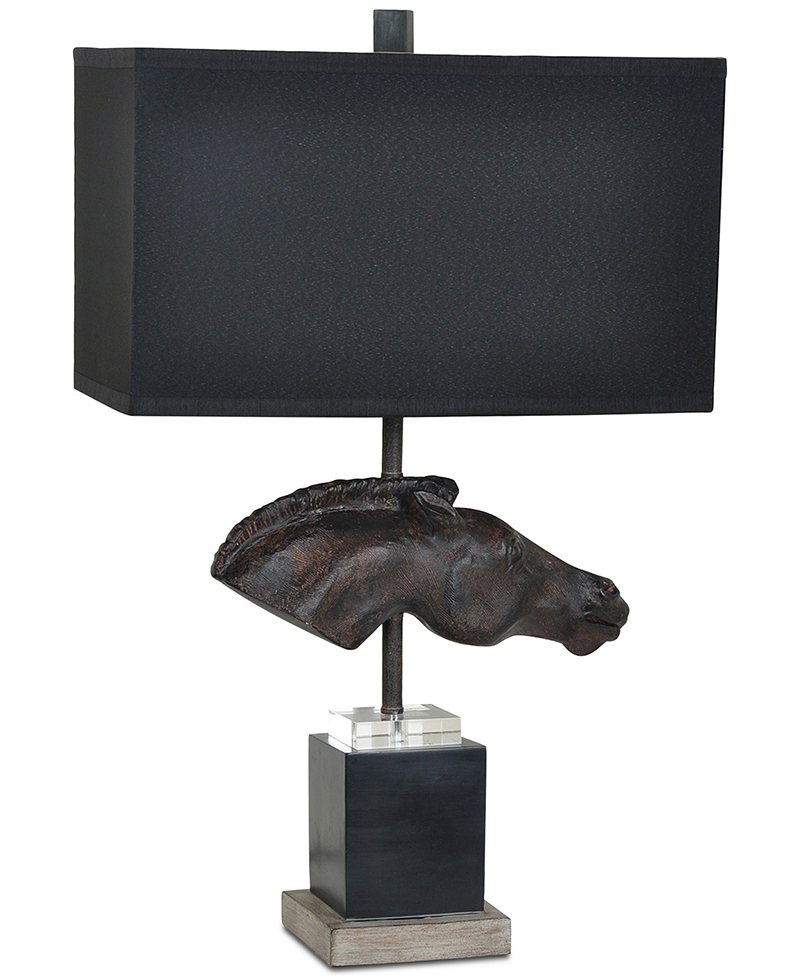 Equine table lamp