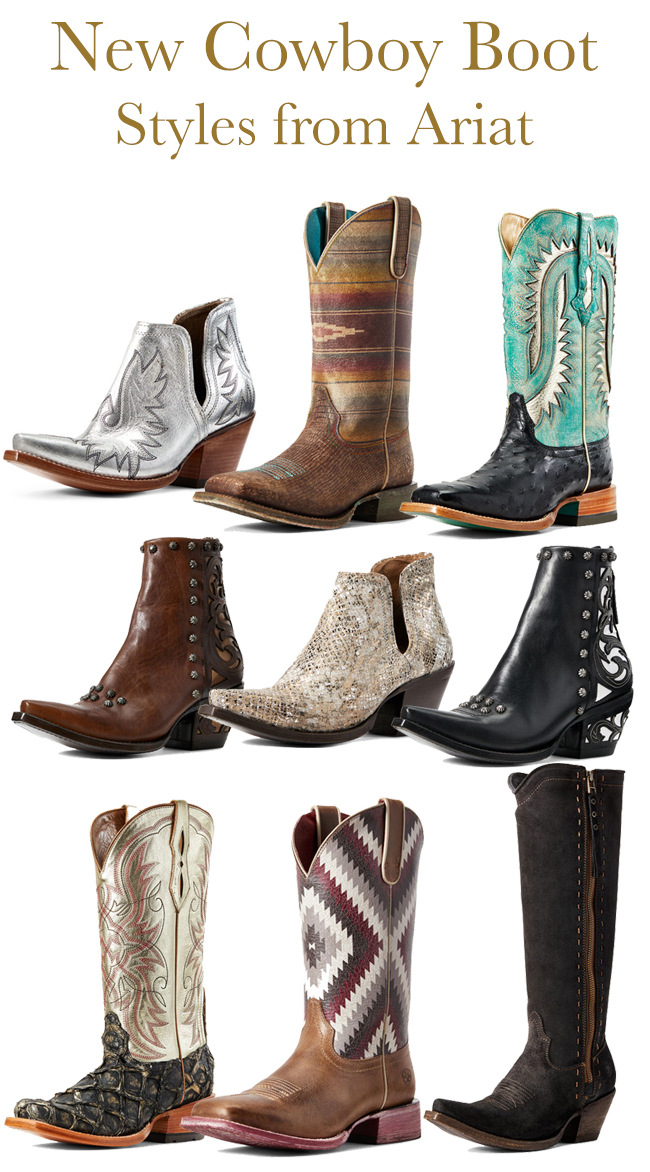 9 New Fall Cowboy Boot Styles from 