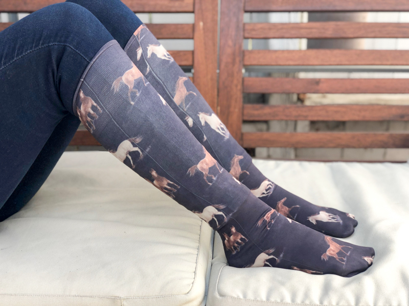 Put Your Best Foot Forward with Sox Trot Socks - Horses & Heels