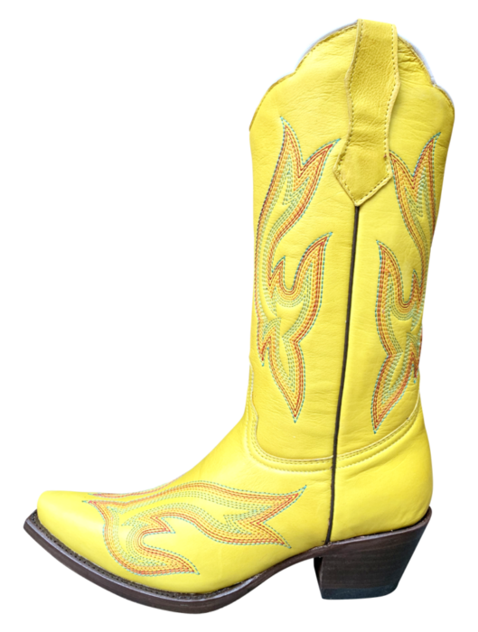 Planet Cowboy yellow boot
