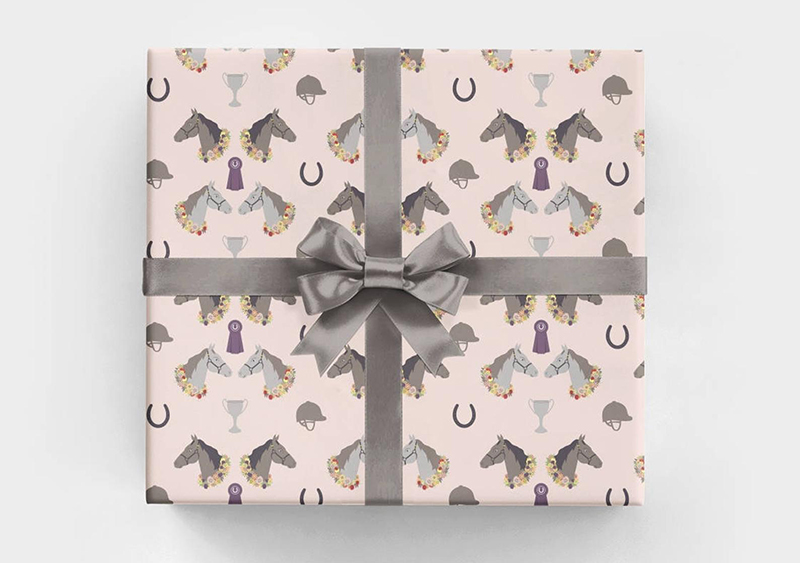 Pony club wrapping paper sheets