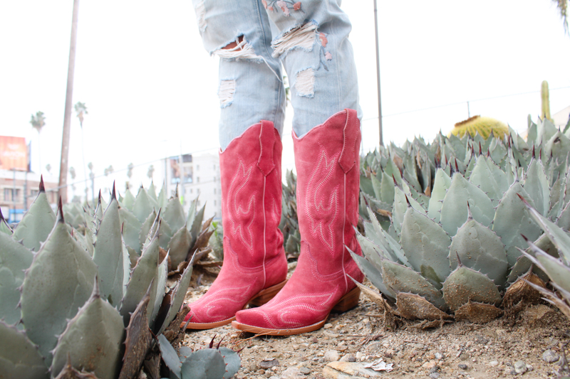 My Pinky Tuscadero boots by Planet Cowboy