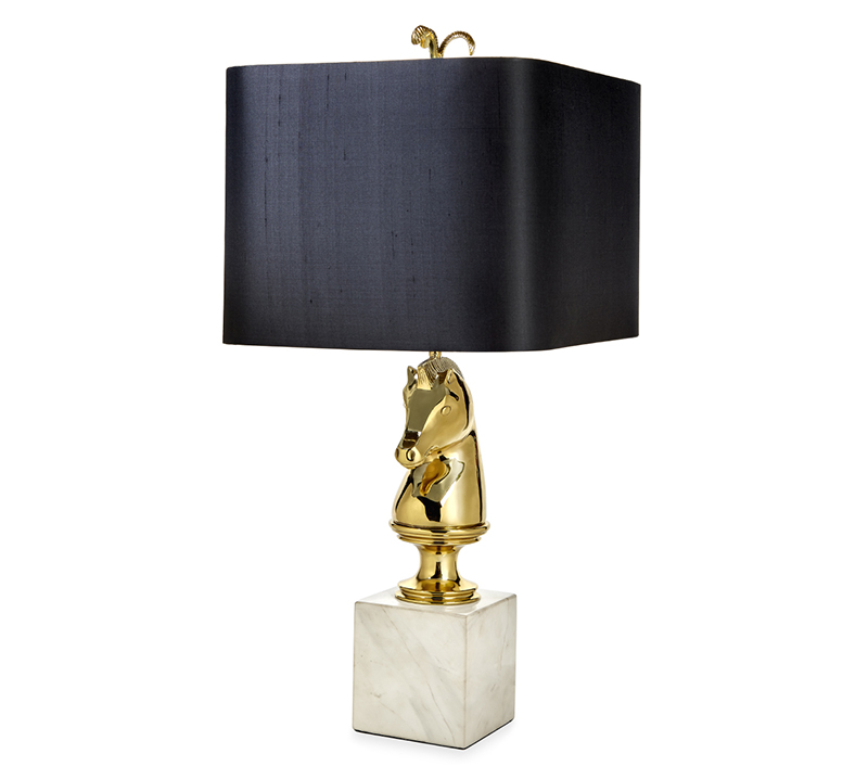 Cheval table lamp by Jonathan Adler