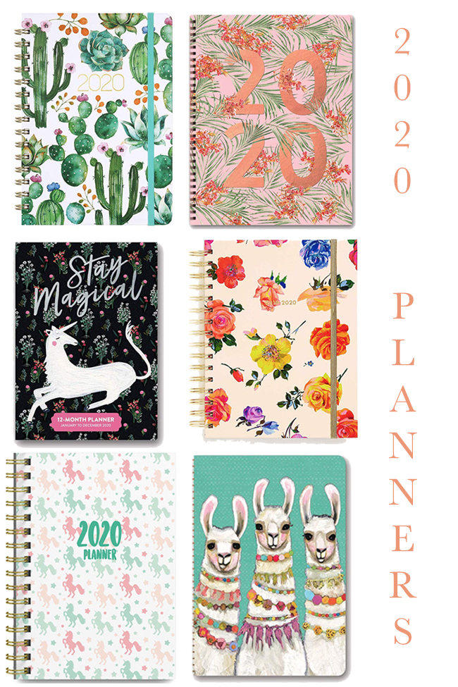 Fabulous planners for 2020